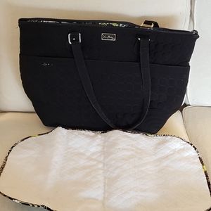 Vera Wang Diaper Bag w/Changing Pad
